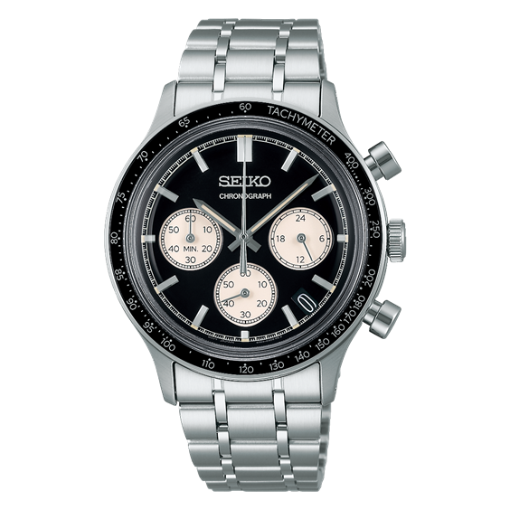 Watch Seiko Man Chrono Motosport in Steel SSB479P1 - SSB479P1
